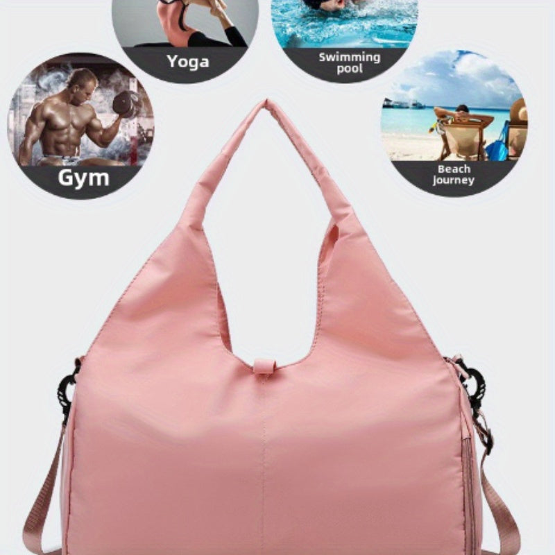 Gym Bag with Dry And Wet Separation