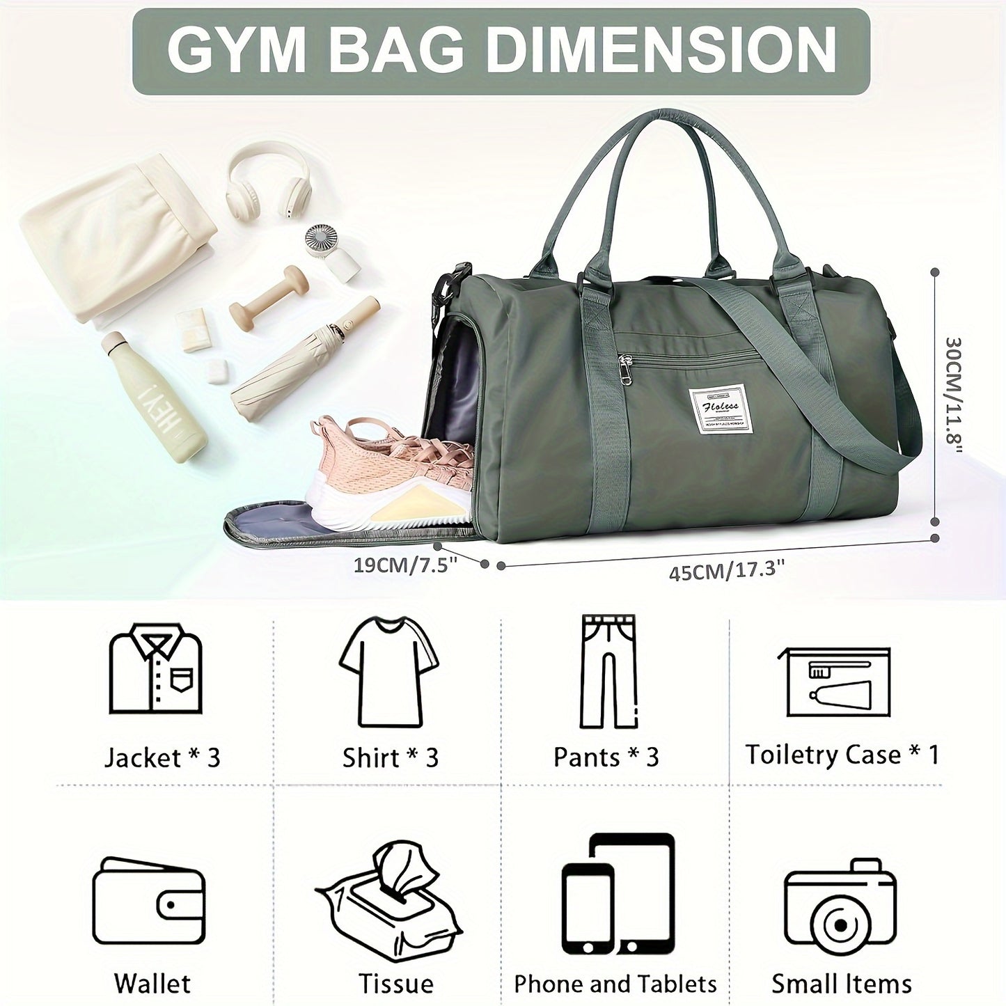 Waterproof Fitness -Travel Luggage